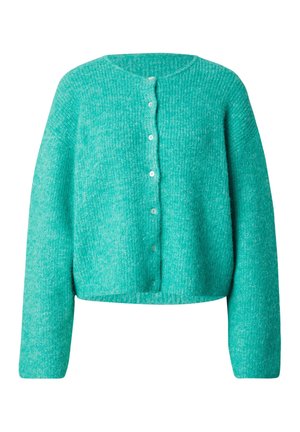 EDITED, EDITED STRICKJACKE ILIANA - Strickjacke - türkis