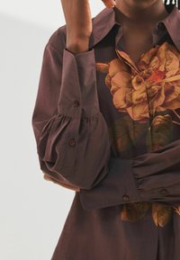 Next LONG SLEEVE - Košilová halenka  - brown rose