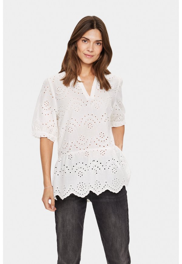 GELEKSA - Bluse - ice