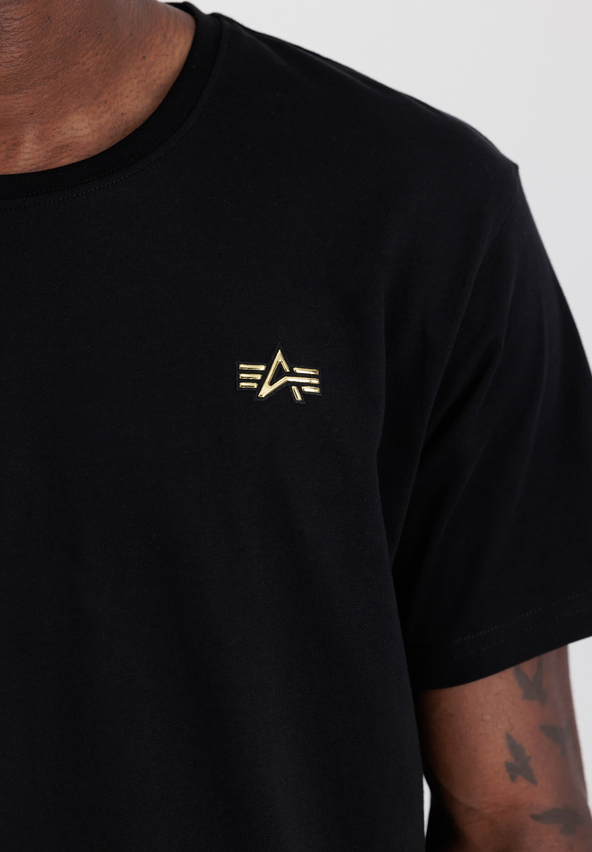 Alpha Industries - T-shirt basic/czarny - Zalando.pl
