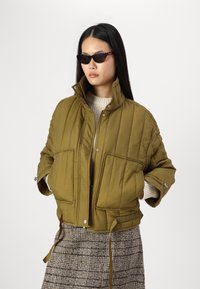 ONLY ONLMAYDA QUILTED JACKET - Chaqueta de invierno - nutria