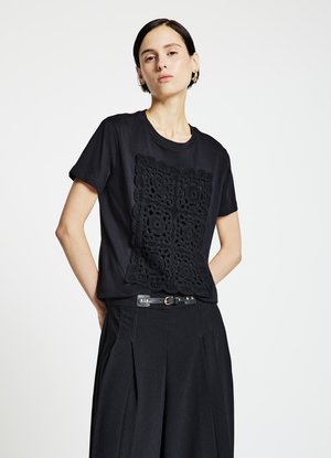 Calliope Print T-shirt - ultrablack