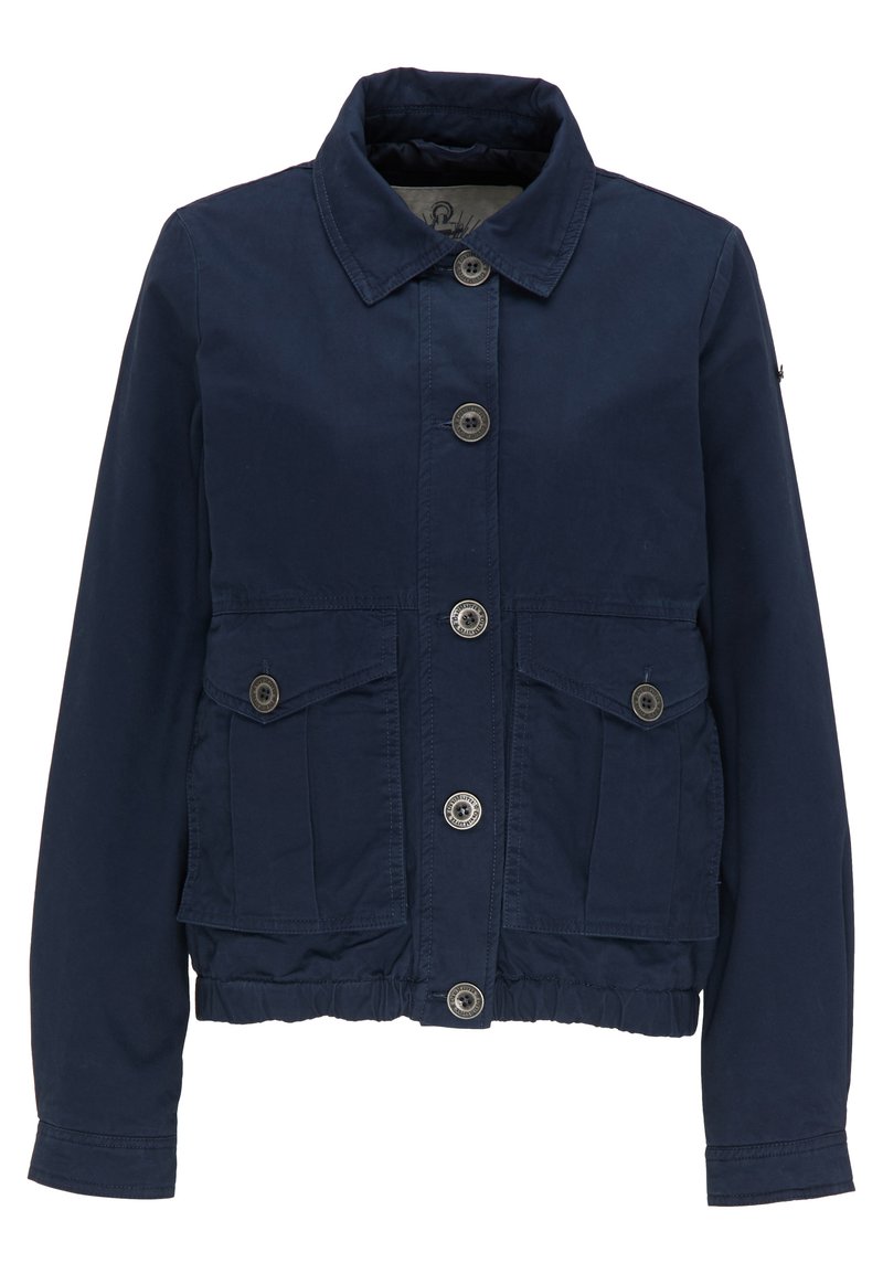 dreimaster Lichte jas blauw