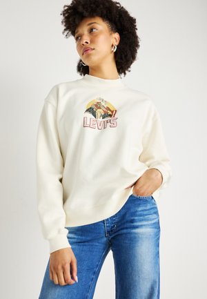 COLLINS MOCKNECK - Mikina - off white