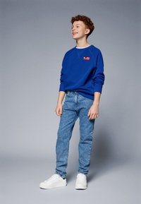 Tommy Hilfiger FLAG RELAXED UNISEX - Sweatshirt - wedge blue