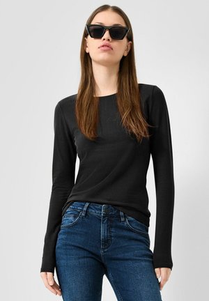QS, T-SHIRT - Langarmshirt - schwarz