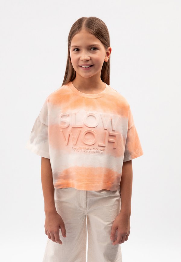 T-Shirt print - orange