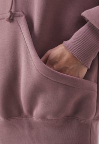 Nike Sportswear HOODIE - Majica s kapuljačom i patentnim zatvaračem - smokey mauve