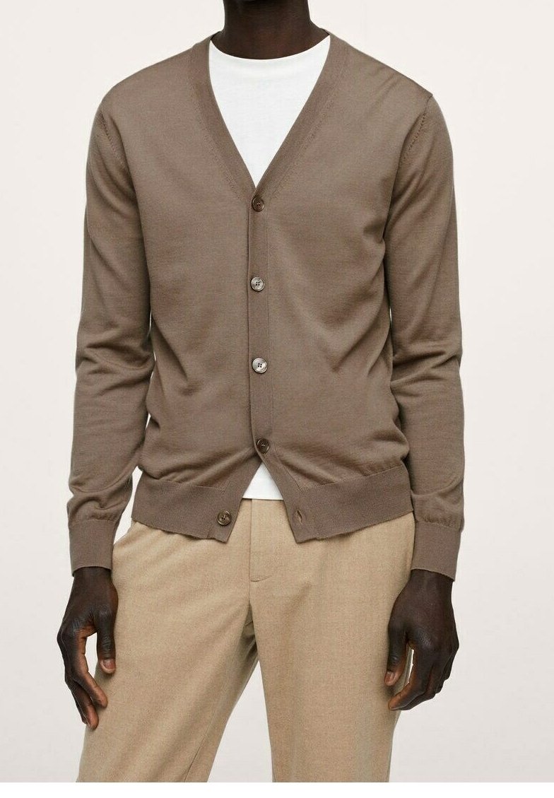 Mango Cardigan - light brown