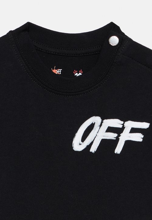 Off-White SHARED LOGO TEE UNISEX - Print T-shirt - black — foto 3