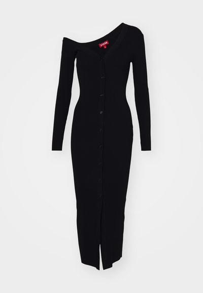 STAUD CRAFTSMAN DRESS - Robe pull - black