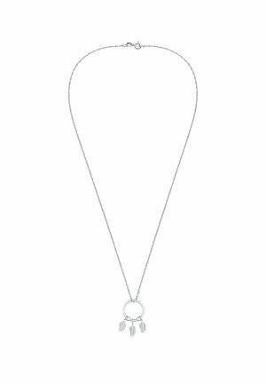 FEATHER BOHO HIPPIE - Collar - silberfarben