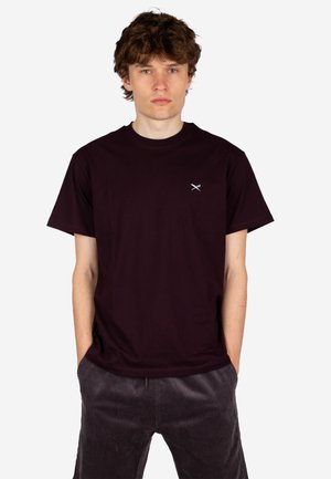 Iriedaily, IRIEDAILY T-SHIRT RELAXED - T-Shirt basic - aubergine