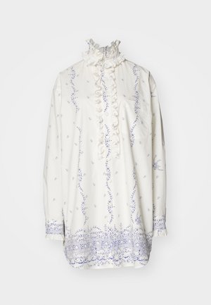 DRESS - Rochie tip cămașă - white