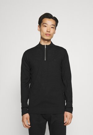 Strickpullover - black