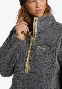 Billabong HORIZON MOCK - Fleecejakke - charcoal