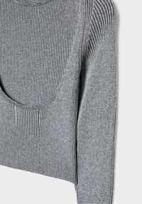 Stradivarius Stickad tröja - dark grey