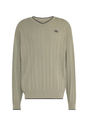 adidas Originals, KNIT CRW - Maglione - silver pebble