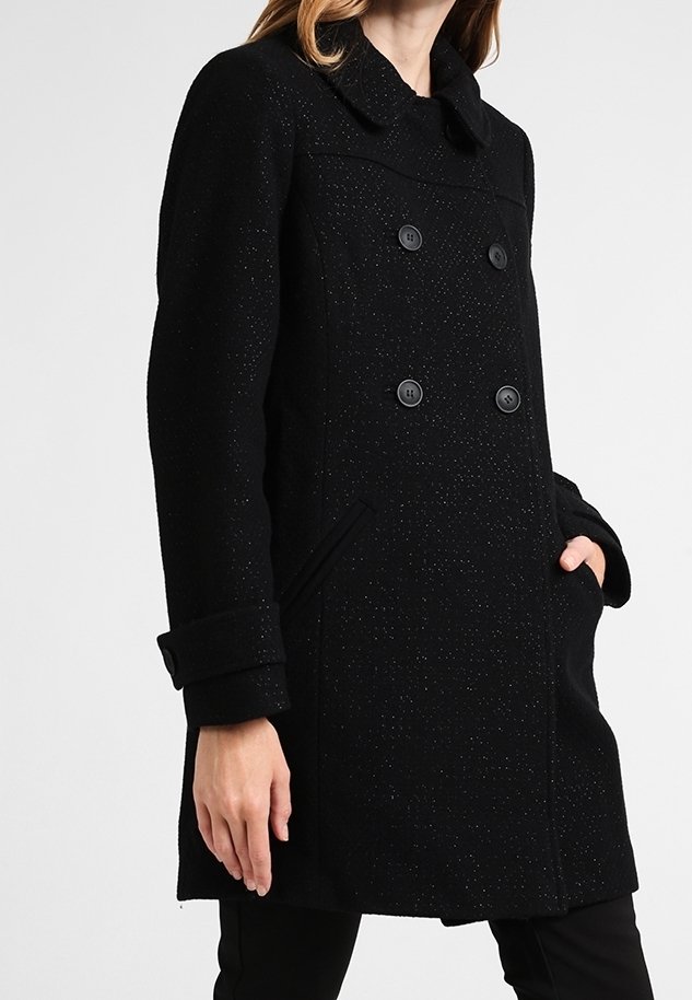 NAF NAF Cappotto classico - black