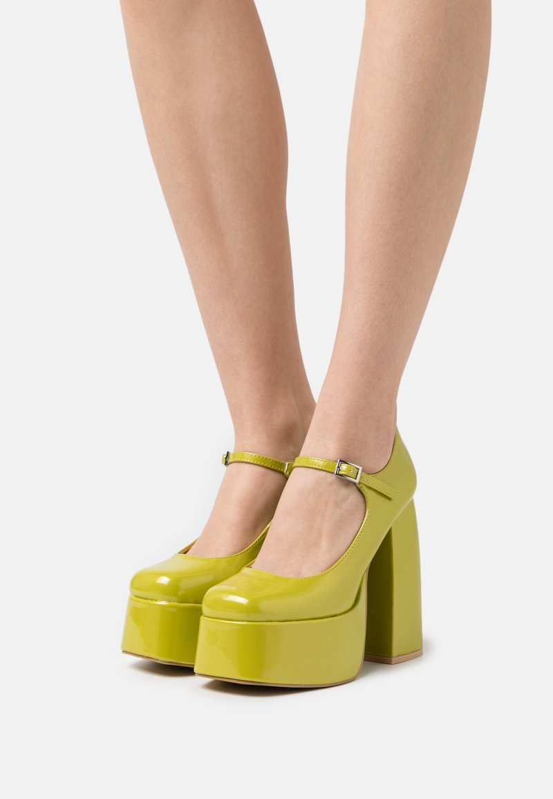 Koi Footwear VEGAN Platform heels green Zalando.de