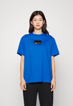 REGULAR LOGO TEE - T-Shirt print - blue