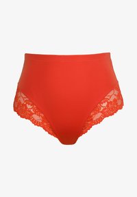 Ulla Popken Midislip, Transparente Spitze, hinten gerafft Ulla Popken Midislip, Transparente Spitze, hinten gerafft