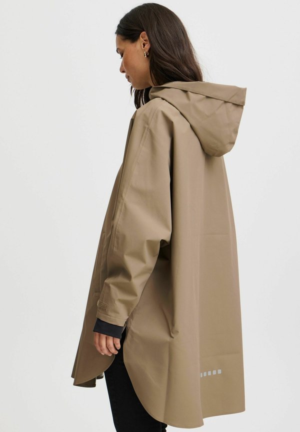 FRLUNA - Short coat - walnut4