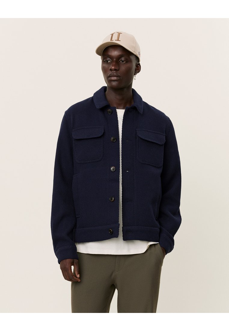 Les Deux NASH HYBRID JACKET - Summer jacket - dark navy