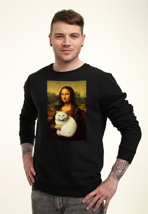 Henry Tiger, APOH LONDON MONA LISA AND CAT - Sweatshirt - jet black