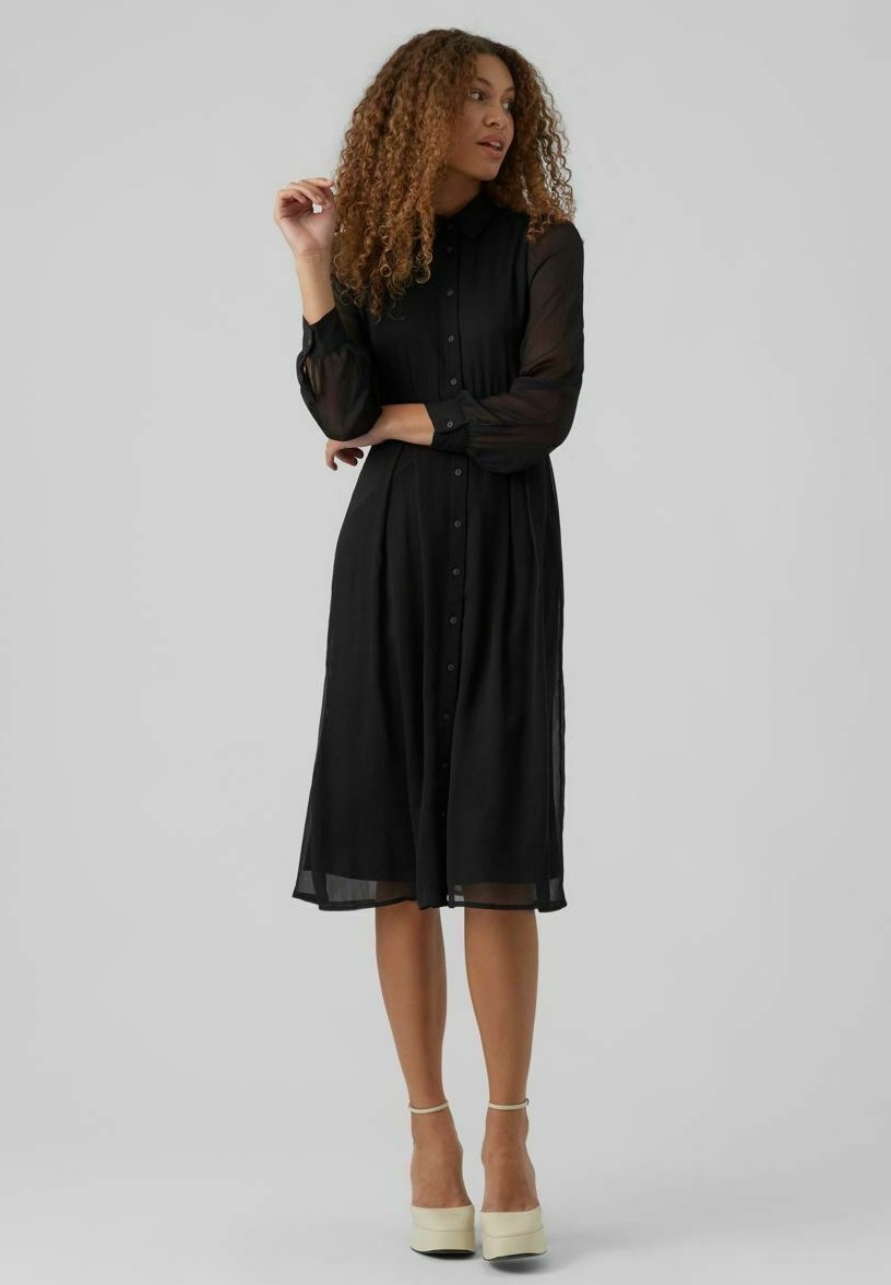 Vero Moda Jurk - black/zwart - Zalando.nl