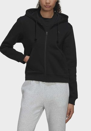 W ALL SZN FZ HD - Sudadera con cremallera - black