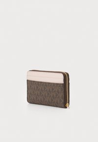 MICHAEL Michael Kors JET SET COIN CARD CASE - Piniginė - brn/sftpink