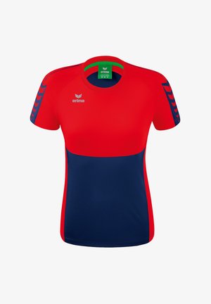 Erima WINGS - Sport T-shirt - blaurot