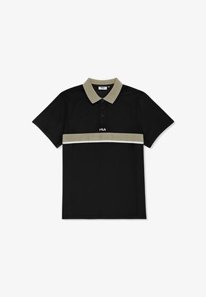 Fila, APPAREL SAGANO TAPED - Poloshirt - black