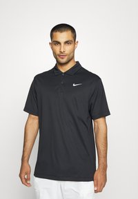 Nike Performance - SOLID - Polotričko - black/white Miniatura obrázku 1