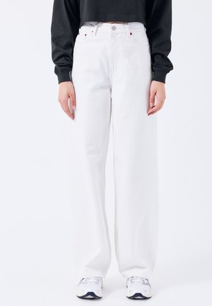 DONNA  - Relaxed fit -farkut - white