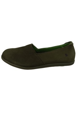 KLASSISCHE LARISSA GRÜN  KAKI LEDER - Ballet pumps - kaki
