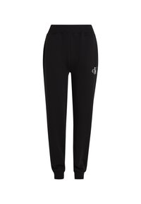 Calvin Klein Jeans MONOLOGO CUFFED PANT - Treningo apatinė dalis - black