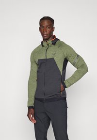 Dynafit TOUR THERMAL HOODY - Cipzáras pulóver - thyme