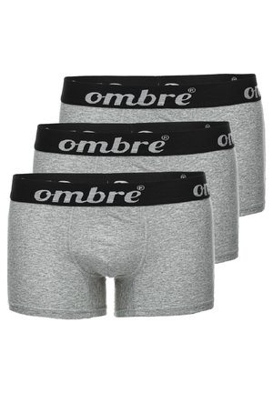 3 PACK - Boxerkalsong - grey