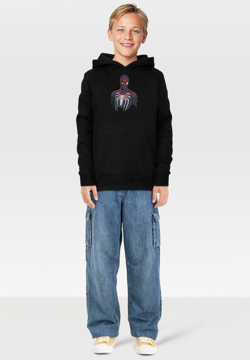 Mister Tee 2 PACK SPIDERMAN MARVEL - Φούτερ - black white