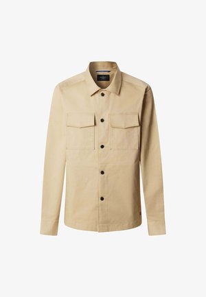 Hackett London, HACKETT LONDON SUMMER JACKET HERITAGE OVERSHIRT - Lichte jas - grain beige