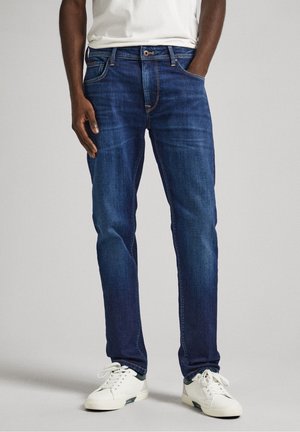 Vaqueros tapered - dark-blue denim
