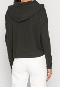 Marc O'Polo DENIM Felpa con cappuccio - anthracite