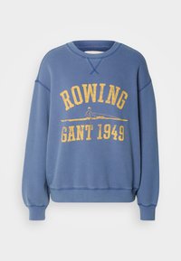 GANT GRAPHIC C-NECK - Sweatshirt - sailor navy