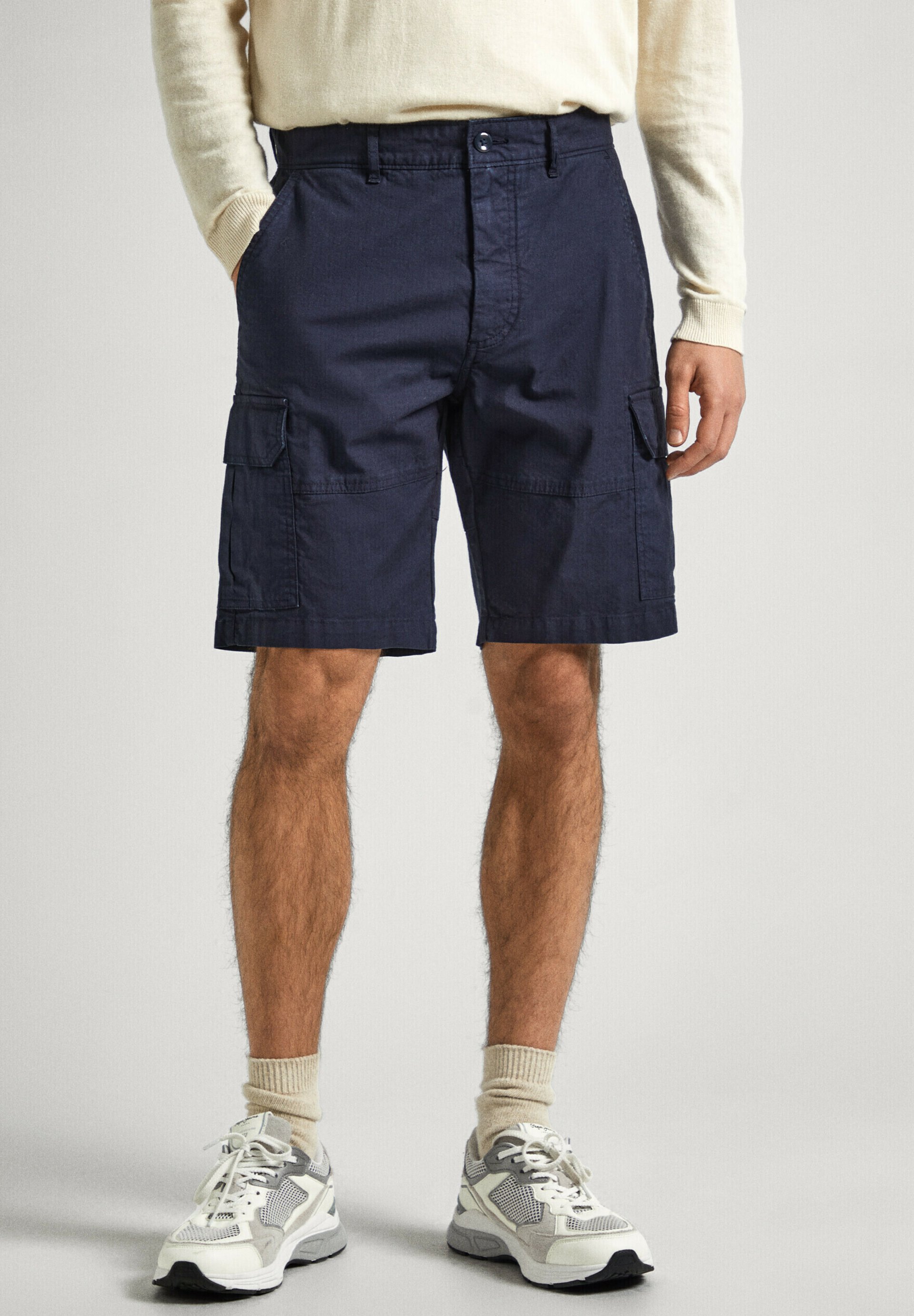 Short Bermuda Corsaire Pepe Jeans W27 - Taille Basse, Stretch, Bleu, Parfait Pour L'été !