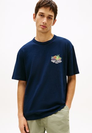 NOVELTY TEE - Μπλουζάκι με στάμπα - dark night navy