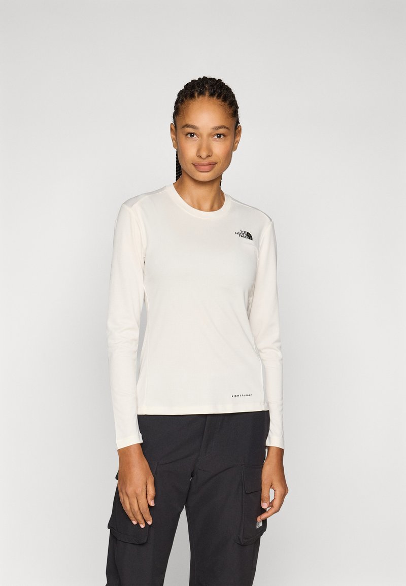 The North Face SHADOW LONG SLEEVE - Topper langermet - white dune