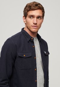 Superdry & Co TRAILS - Overhemd - deep navy