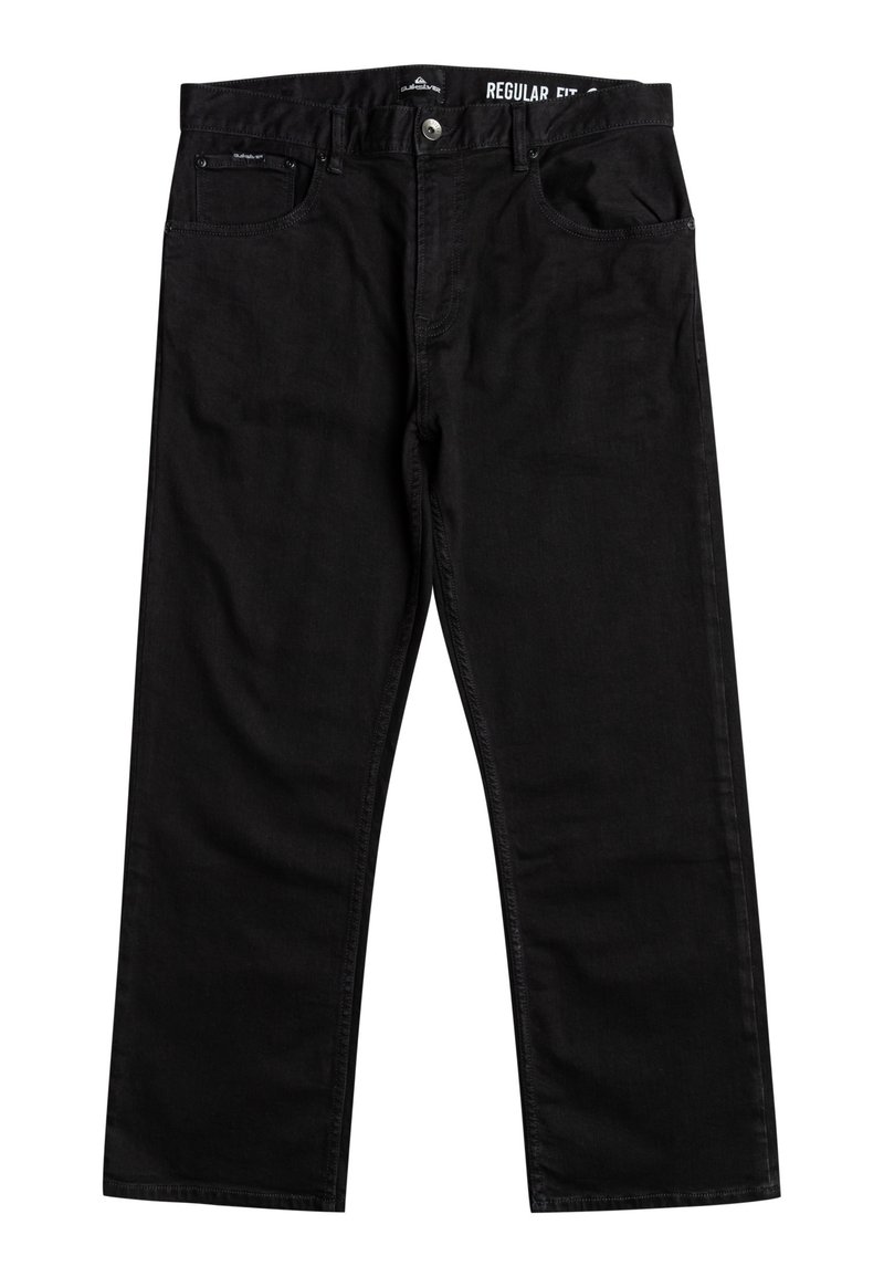Quiksilver Straight leg jeans zwart